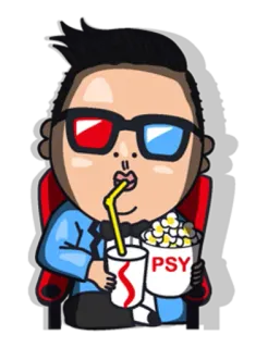 PSY whatsapp stickers
