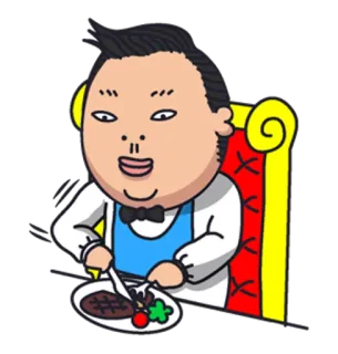 PSY whatsapp stickers
