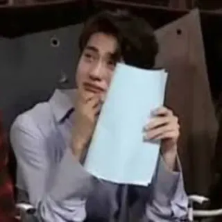 😭 2169272e 울음, 화남, 슬픔, 사람, 종이, 감정적 telegram sticker