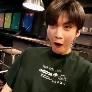 😲 6ddf5aaa COMP SPEC LO117
adidas MODEL
12411 남자, 셔츠, 아디다스, 사람, 실내, 옷 telegram sticker