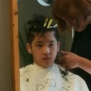 😑 9290446e 헤어컷, 미용실, 헤어 스타일링, 미용, 십대, 미용사 telegram sticker