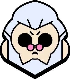 🐍 73b6adf5 adesivo, personagem, rosto, desenho animado, simples, jogo telegram sticker