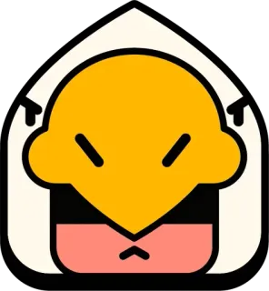 🦅 8f7d3005 zangado, expressão, emoji, ilustração, adesivo telegram sticker