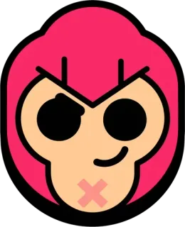 🔫 9e8cc5a2 Shelly Brawl Stars shelly, brawl stars, personagem, jogo, jogo para celular telegram sticker