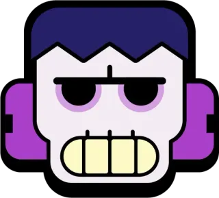 🔨 e7566df5 Frank Brawl Stars Frank, Brawl Stars, jogo para celular, personagem, videogame telegram sticker