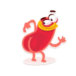 👉 a14d7141 Мультфильм, Персонаж, Смешной, Игривый, Глупый, Глупость telegram sticker