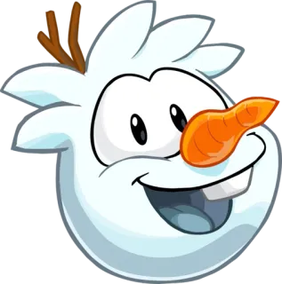 ⛄ 62091b80 Olaf Frozen Olaf, manusia salju, Frozen, Disney, kartun, karakter telegram sticker