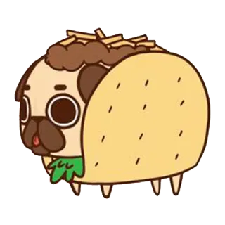 PugliePug telegram stickers