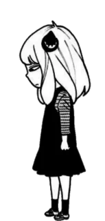 😑 5cdf0f22 Anya Forger Spy x Family anime, manga, spy x family, anya forger, sad telegram sticker