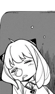 😴 bb776c40 Anya Forger Spy x Family Anya, spy family, anime, character, sleepy telegram sticker