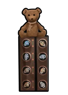 🧸 5a3dd8fa Teddybär, Uhren, Schrank, Spielzeug, Uhr, Sammlerstück whatsapp sticker