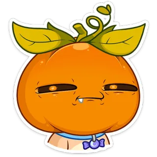 🎃 c48a2c59 かぼちゃ, 野菜, 面白い, 可愛い, イラスト, ステッカー, 漫画 telegram sticker