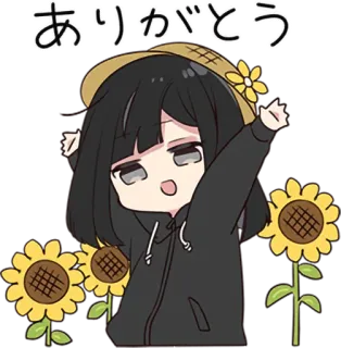 Yurudara-chan.4 • @punipuni_stickers telegram stickers