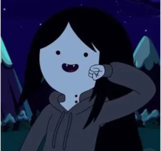 😁 ecdd3d47 Marceline Adventure Time cartoon, marceline, vampire, adventure time, cartoon network telegram sticker