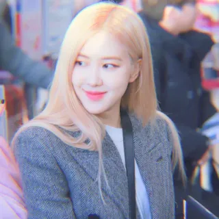 🍭 19cab0b9 Rose kpop, 가수, 로제, blackpink, 연예인 telegram sticker