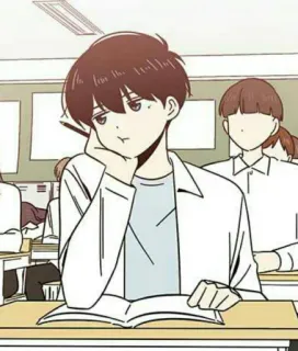 🙄 24982a30 Anime, Manga, Kelas, Siswa, Sekolah, Gambar, Ilustrasi whatsapp sticker