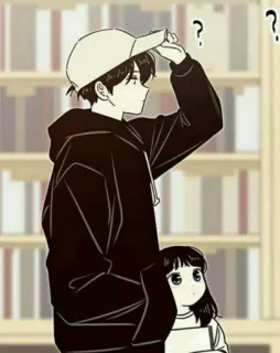 ❓ 7756c553 Anime, Manga, Kartun, Anak laki-laki, Anak perempuan, Tanda tanya whatsapp sticker