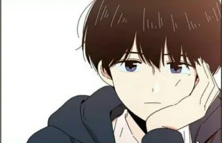 🙃 fd951208 Anime, Manga, Anak laki-laki, Potret whatsapp sticker