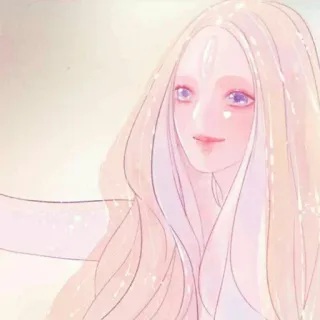 😊 74af76c9 mujer, chica, cara, retrato, rubia, luz, brillante telegram sticker