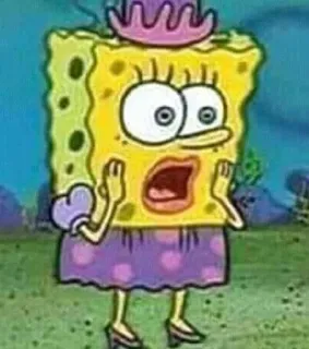 🌟 222e8b22 Spongebob 스폰지밥, 만화, 니켈로디언, 웃긴, 캐릭터, 스폰지밥 네모바지 telegram sticker