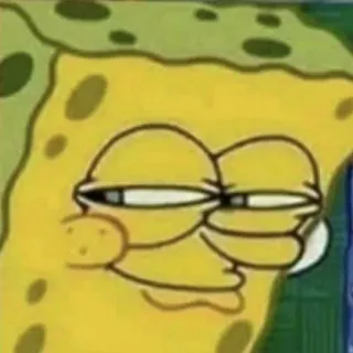 🌟 2e434567 Spongebob Squarepants 스폰지밥, 만화, 밈, 웃긴, 니켈로디언, 표정, 네모바지 스폰지밥 telegram sticker