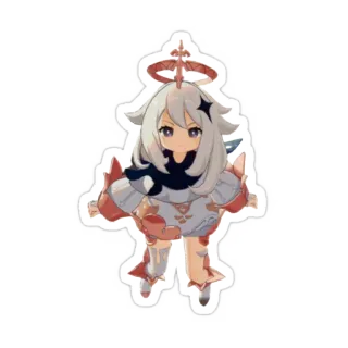 😉 edff9661 Paimon Genshin Impact Paimon, Genshin Impact, Anime, Videospiel, Charakter, Kawaii, Süß telegram sticker