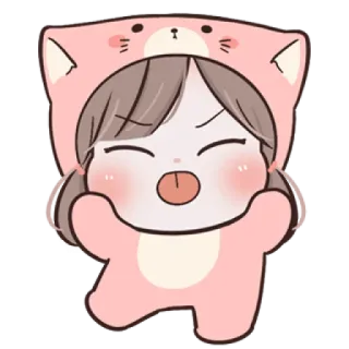 @waesticker I'm Yours : Mie x Meow [ Eng Ver. ] telegram stickers