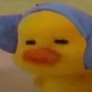 🐥 951777ce bebek, kuning, lucu, binatang, kartun telegram sticker