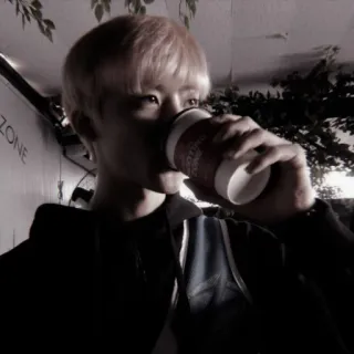 🤡 e0804af7 男性, コーヒー, 飲み物, ポートレート, 人物, 男 telegram sticker