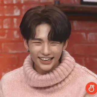 🍕 d7d47099 ผู้ชาย, K-pop, ไอดอล, ยิ้ม, เอเชีย, เกาหลี telegram sticker