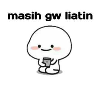 🙂 5e1ad377 可爱, 卡通, 角色, 简约, 手机, 表情符号 telegram sticker