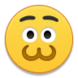 🙂 8453c710 อิโมจิ, สไมลีย์, หน้า, น่ารัก, สีเหลือง telegram sticker