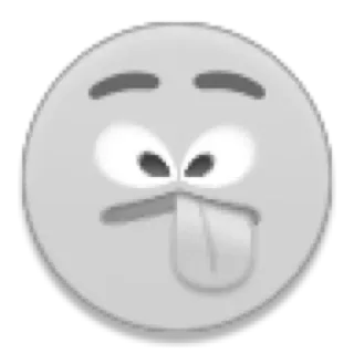 👽 dca4280b อิโมจิ, ลิ้น, ตลก, หน้า, สีหน้า, ตลกๆ telegram sticker