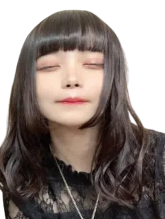 ☺️ dc8bec68 女性, 女の子, ポートレート, アジア人, 顔, 髪 telegram sticker