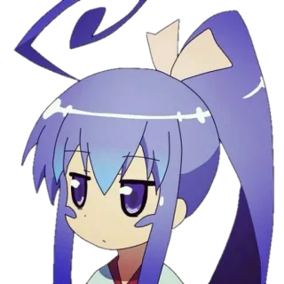 😒 6fa56f42 Anime, Kreskówka, Chibi, Słodki, Postać, Manga, Dziewczyna telegram sticker