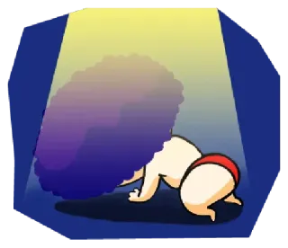 🏴 300dc56b Baby, Kleinkind, Cartoon, Windel, süß, krabbeln telegram sticker