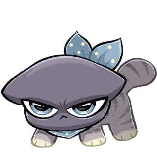 😠 53bdc69a Katze, Kätzchen, Tier, süß, Aufkleber, Cartoon telegram sticker