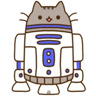 Pusheen 2.0 whatsapp stickers
