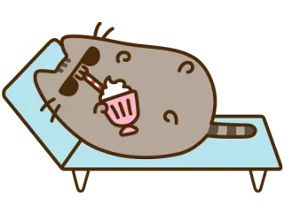 Pusheen by JJ telegram stickers