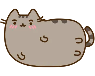 ☺️ af007463 Pusheen cat, cartoon, cute, sticker, Pusheen, adorable telegram sticker