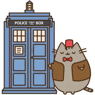 Pusheen by JJ telegram stickers