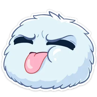 😝 59d0184e Poro League of Legends poro, league of legends, lol, sticker, cartone animato, emoji telegram sticker