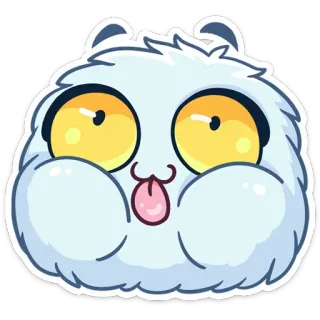 😝 8cff3587 Desenho animado, Fofo, Animal, Monstro, Engraçado telegram sticker
