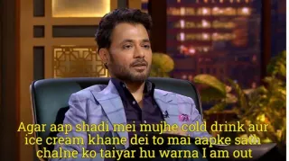 😍 5dcc4e33 Agar aap shadi mei mujhe cold drink aur
ice cream khane dei to mai aapke sath
chalne ko taiyar hu warna I am out whatsapp sticker