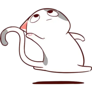 💃 4bb269b8 猫, 卡通, 动物, 可爱, 贴纸, 动画, 有趣 telegram sticker