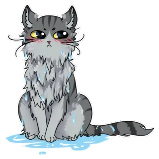 Fluffy Pussies telegram stickers