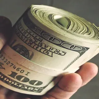 💷 4370f094 tiền, tiền tệ, đô la, tiền mặt, tờ một trăm đô la telegram sticker