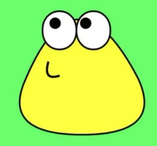 🌟 dcc48f40 Pou pou, 黄色, 宠物, 虚拟宠物, 游戏, 应用 whatsapp sticker