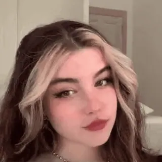 🎈 20ebf322 donna, ragazza, ritratto, bellezza, moda, trucco telegram sticker