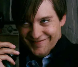 Peter Parker || @silahkanndiambil telegram stickers